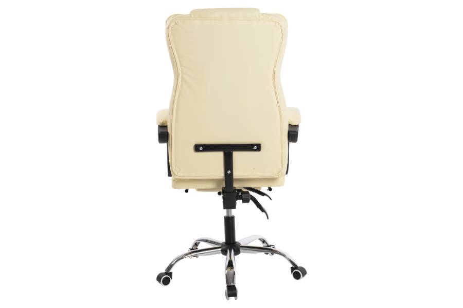 ΚΑΡΕΚΛΑ ΓΡΑΦΕΙΟΥ ΜΕ ΥΠΟΠΟΔΙΟ HM1184.02 ΕΚΡΟΥ PU 63x65x117Y εκ.