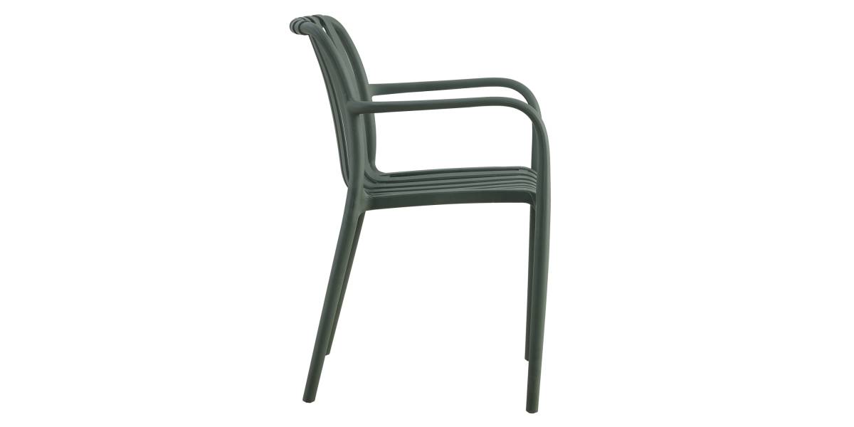ΠΟΛΥΘΡΟΝΑ ΠΟΛΥΠΡΟΠΥΛΕΝΙΟΥ TIPPY HM5940.07 DARK OLIVE 55x55x81Υεκ.