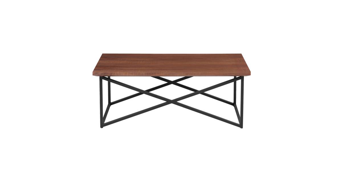 ΤΡΑΠΕΖΙ ΣΑΛΟΝΙΟΥ HM9469.02 MDF ΜΕ ΚΑΠΛΑΜΑ ΑΠΟ ΞΥΛΟ ΦΡΑΞΟΥ 120x60x45,5Yεκ.