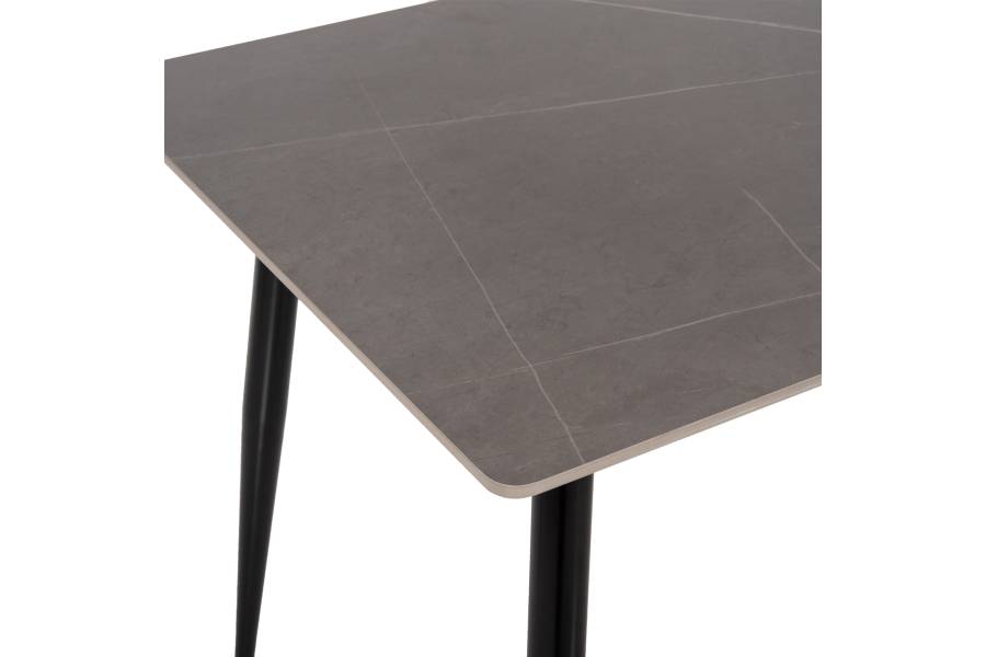 ΤΡΑΠΕΖΙ ΤΡΑΠΕΖΑΡΙΑΣ SINTERED STONE TOM HM8588.01 GREY MARBLE 160x90x76Y εκ.