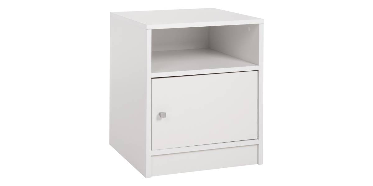 ΚΟΜΟΔΙΝΟ ΜΕΛΑΜΙΝΗΣ MALORY HM2205.05 ΛΕΥΚO 40x40x50Yεκ.