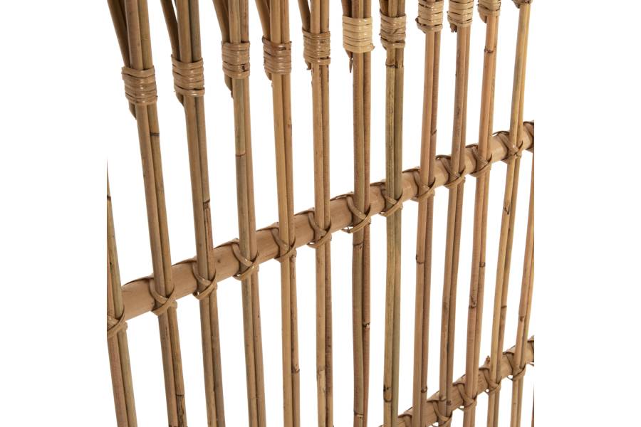 ΚΕΦΑΛΑΡΙ ΚΡΕΒΑΤΙΟΥ MERMA HM9549 ΣΕ ΦΥΣΙΚΟ ΧΡΩΜΑ RATTAN 165x5x121Yεκ.