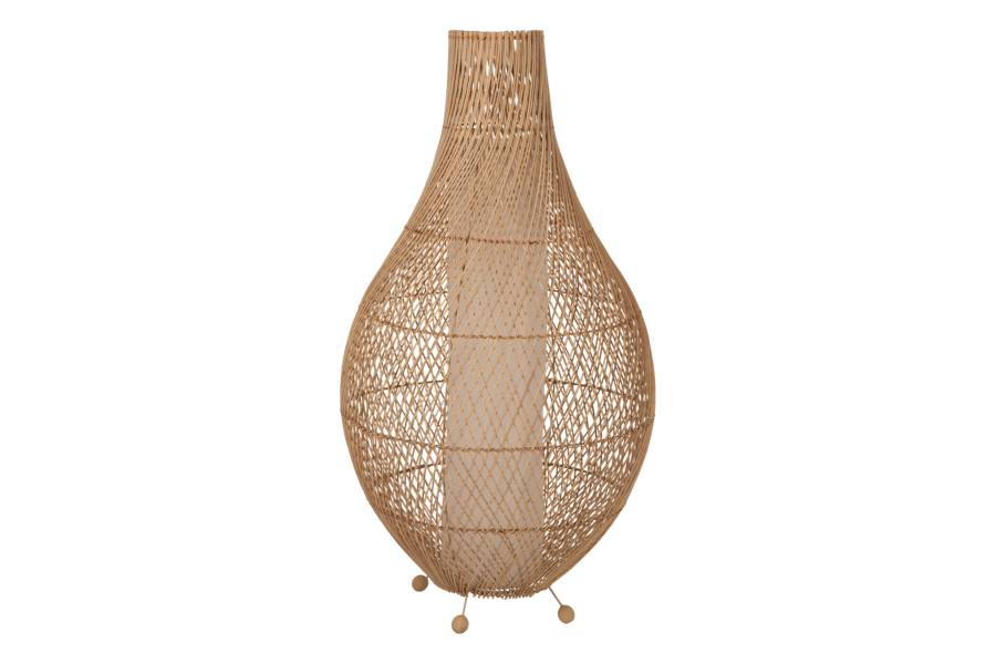 ΦΩΤΙΣΤΙΚΟ ΔΑΠΕΔΟΥ HM7835 RATTAN ΣΕ ΦΥΣΙΚΟ ΧΡΩΜΑ Φ55x101Υεκ.