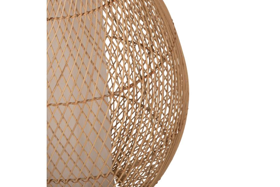 ΦΩΤΙΣΤΙΚΟ ΔΑΠΕΔΟΥ HM7835 RATTAN ΣΕ ΦΥΣΙΚΟ ΧΡΩΜΑ Φ55x101Υεκ.