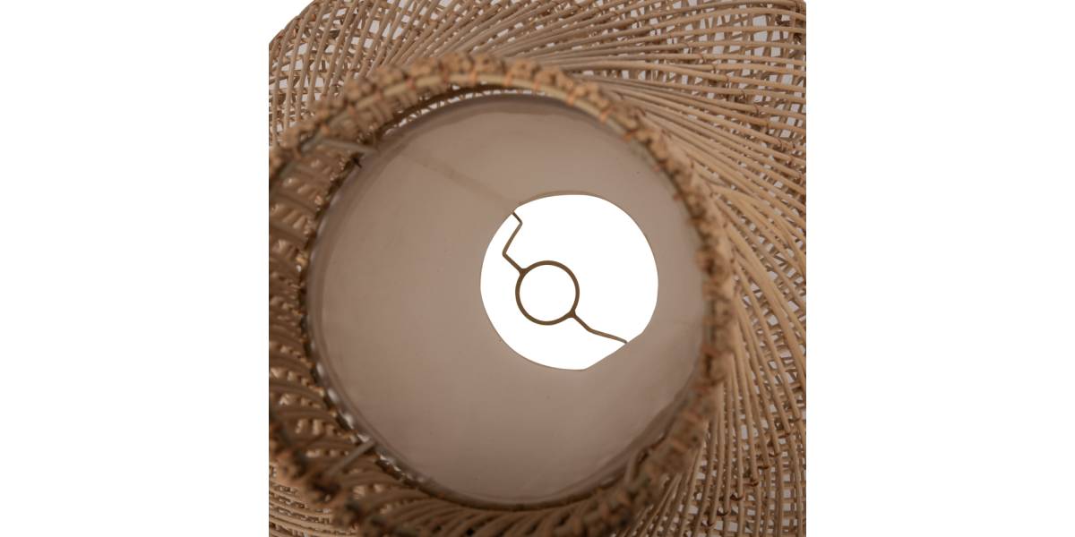 ΦΩΤΙΣΤΙΚΟ ΔΑΠΕΔΟΥ HM7835 RATTAN ΣΕ ΦΥΣΙΚΟ ΧΡΩΜΑ Φ55x101Υεκ.