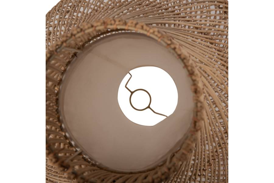 ΦΩΤΙΣΤΙΚΟ ΔΑΠΕΔΟΥ HM7835 RATTAN ΣΕ ΦΥΣΙΚΟ ΧΡΩΜΑ Φ55x101Υεκ.