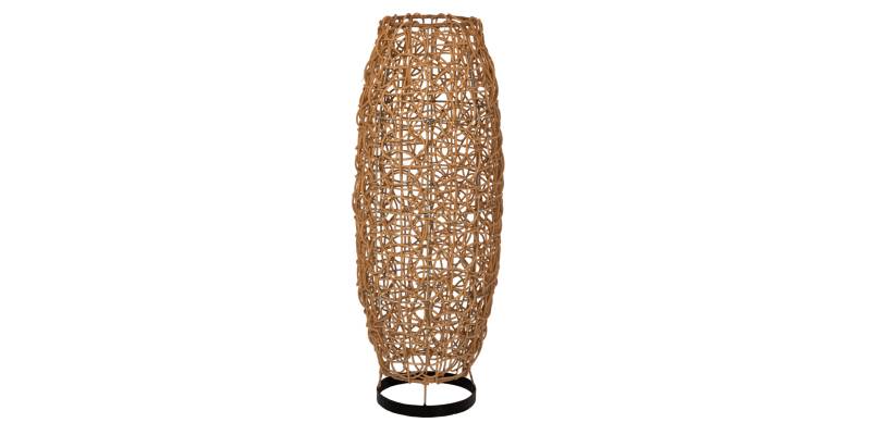 ΦΩΤΙΣΤΙΚΟ ΔΑΠΕΔΟΥ HM7877 RATTAN ΣΕ ΦΥΣΙΚΟ ΧΡΩΜΑ Φ24x62Yεκ.