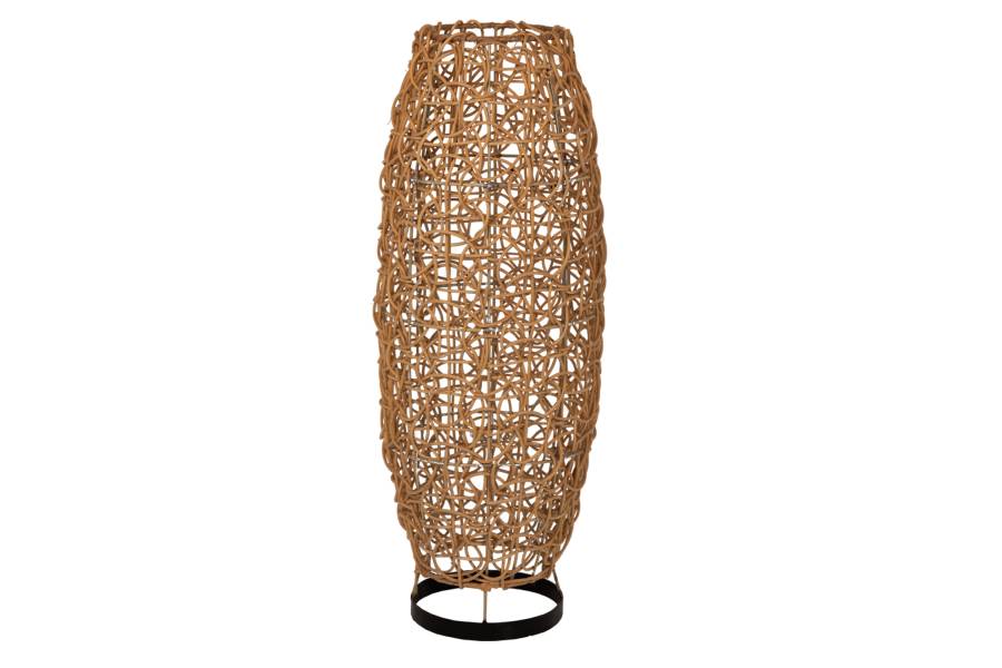 ΦΩΤΙΣΤΙΚΟ ΔΑΠΕΔΟΥ HM7877 RATTAN ΣΕ ΦΥΣΙΚΟ ΧΡΩΜΑ Φ24x62Yεκ.