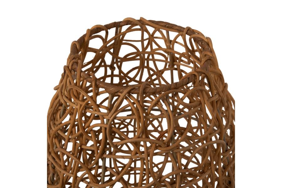 ΦΩΤΙΣΤΙΚΟ ΔΑΠΕΔΟΥ HM7877 RATTAN ΣΕ ΦΥΣΙΚΟ ΧΡΩΜΑ Φ24x62Yεκ.