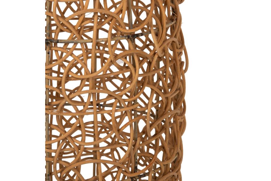 ΦΩΤΙΣΤΙΚΟ ΔΑΠΕΔΟΥ HM7877 RATTAN ΣΕ ΦΥΣΙΚΟ ΧΡΩΜΑ Φ24x62Yεκ.