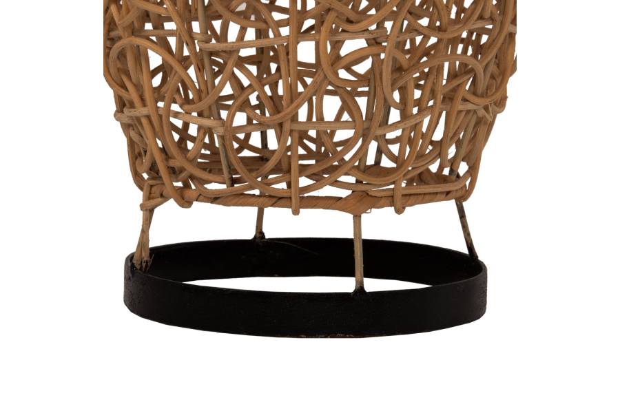 ΦΩΤΙΣΤΙΚΟ ΔΑΠΕΔΟΥ HM7877 RATTAN ΣΕ ΦΥΣΙΚΟ ΧΡΩΜΑ Φ24x62Yεκ.