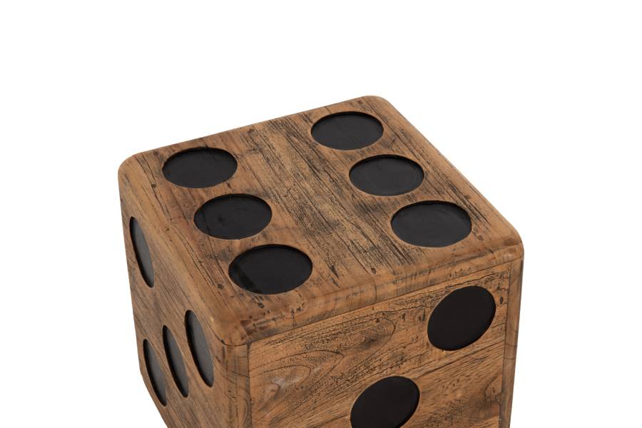 ΣΚΑΜΠΟ ΖΑΡΙ HM7899 ΞΥΛΟ ΤΕΑΚ ΣΕ ΚΑΡΥΔΙ ΧΡΩΜΑ 40x40x40 εκ.