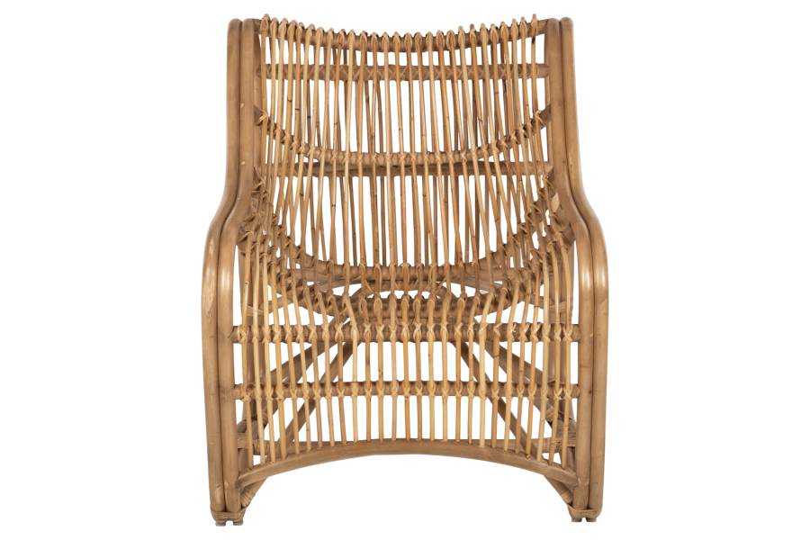 ΠΟΛΥΘΡΟΝΑ ΑΠΟ RATTAN HM5995 ΣΕ ΦΥΣΙΚΗ ΑΠΟΧΡΩΣΗ 71x85x86Υ εκ.