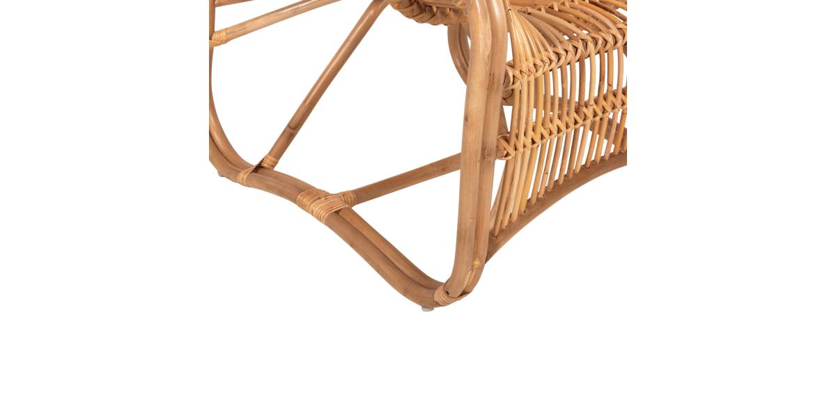 ΠΟΛΥΘΡΟΝΑ ΑΠΟ RATTAN HM5995 ΣΕ ΦΥΣΙΚΗ ΑΠΟΧΡΩΣΗ 71x85x86Υ εκ.