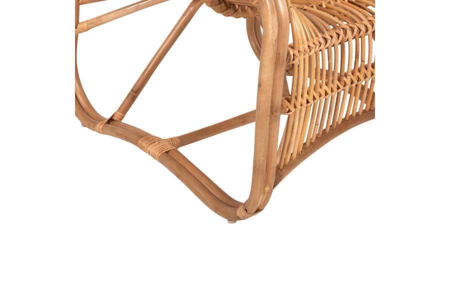 ΠΟΛΥΘΡΟΝΑ ΑΠΟ RATTAN HM5995 ΣΕ ΦΥΣΙΚΗ ΑΠΟΧΡΩΣΗ 71x85x86Υ εκ.