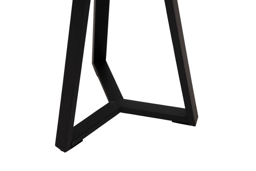 ΒΟΗΘΗΤΙΚΟ ΤΡΑΠΕΖΑΚΙ ROCKET HM9587.02 MDF ΓΚΡΙ ΜΑΡΜΑΡΟ-ΜΑΥΡΗ ΜΕΤΑΛΛΙΚΗ ΒΑΣΗ Φ45x55Υεκ.