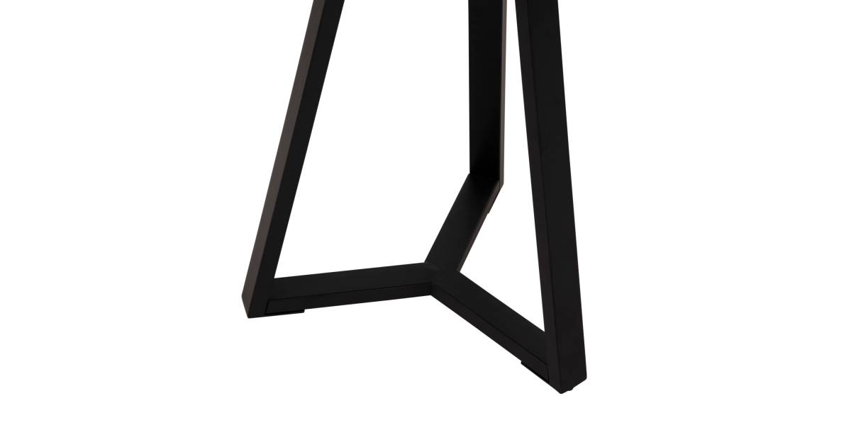 ΒΟΗΘΗΤΙΚΟ ΤΡΑΠΕΖΑΚΙ ROCKET HM9587.04 MDF ΚΑΡΥΔΙ-ΜΑΥΡΗ ΜΕΤΑΛΛΙΚΗ ΒΑΣΗ Φ45x55Υεκ.