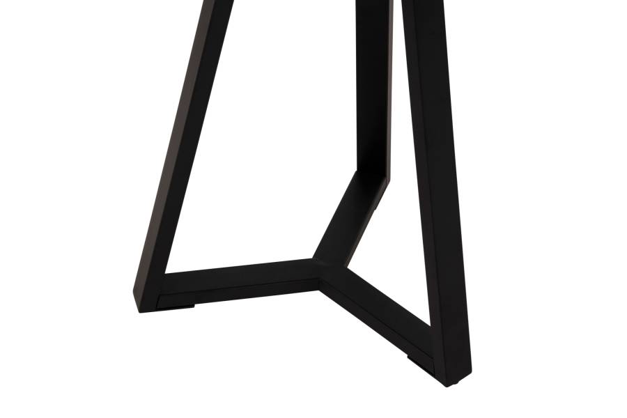 ΒΟΗΘΗΤΙΚΟ ΤΡΑΠΕΖΑΚΙ ROCKET HM9587.04 MDF ΚΑΡΥΔΙ-ΜΑΥΡΗ ΜΕΤΑΛΛΙΚΗ ΒΑΣΗ Φ45x55Υεκ.