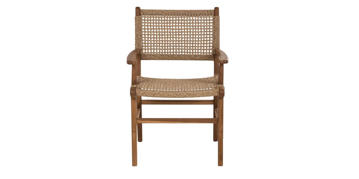 ΠΟΛΥΘΡΟΝΑ ΤΡΑΠΕΖΑΡΙΑΣ NESHA HM9385.11 ΞΥΛΟ ΤΕΑΚ ΜΕ ΣΧΟΙΝΙ ΣΕ ΦΥΣΙΚΗ ΑΠΟΧΡΩΣΗ 57.5x59x90Υ εκ.