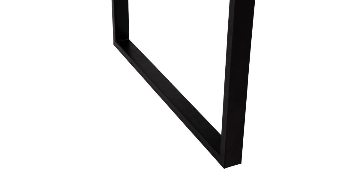 ΤΡΑΠΕΖΙ ΣΑΛΟΝΙΟΥ SHABEN HM9585.02 MDF ΓΚΡΙ ΜΑΡΜΑΡΟ-ΜΑΥΡΗ ΜΕΤΑΛΛΙΚΗ ΒΑΣΗ 120x60X46Yεκ.