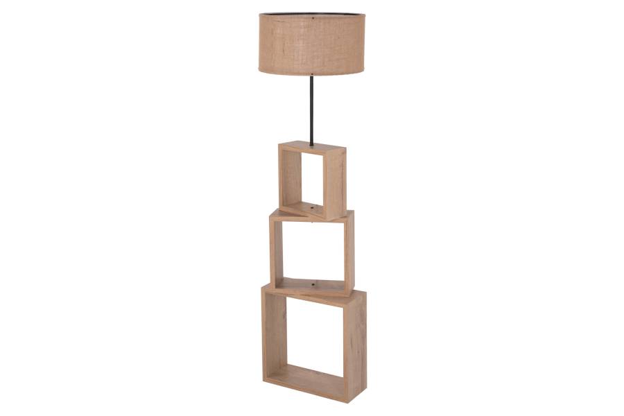 ΦΩΤΙΣΤΙΚΟ ΔΑΠΕΔΟΥ MDF ΣΟΝΑΜΑ-ΜΠΕΖ ΚΑΠΕΛΟ HM7608.03 Φ38x140Υεκ.