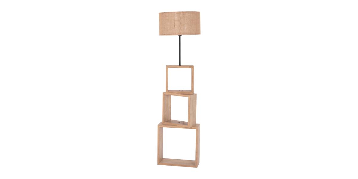 ΦΩΤΙΣΤΙΚΟ ΔΑΠΕΔΟΥ MDF ΣΟΝΑΜΑ-ΜΠΕΖ ΚΑΠΕΛΟ HM7608.03 Φ38x140Υεκ.