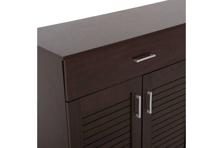ΠΑΠΟΥΤΣΟΘΗΚΗ-ΝΤΟΥΛΑΠΑ PROΒY HM9607.01 ΜΕΛΑΜΙΝΗ WENGE 120x37,5x121,5Υεκ.