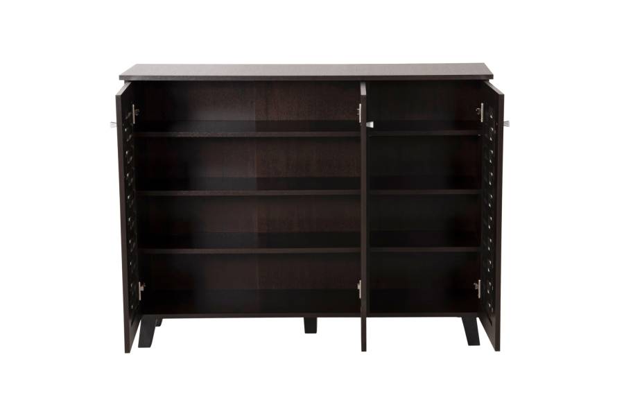 ΠΑΠΟΥΤΣΟΘΗΚΗ-ΝΤΟΥΛΑΠΙ PRODY HM9610.01 ΜΕΛΑΜΙΝΗ WENGE 3 ΠΟΡΤΕΣ 115x34x89Υεκ.