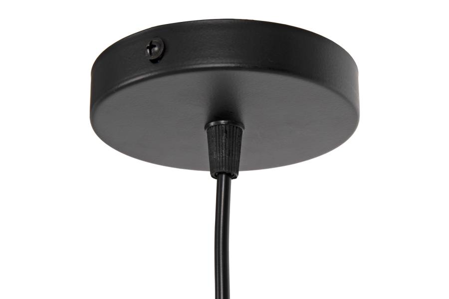 ΦΩΤΙΣΤΙΚΟ ΟΡΟΦΗΣ ΚΡΕΜΑΣΤΟ HM4075 ΜΑΥΡΟ ΜΕΤΑΛΛΙΚΟ ΚΑΠΕΛΟ 18x17x120Υεκ.