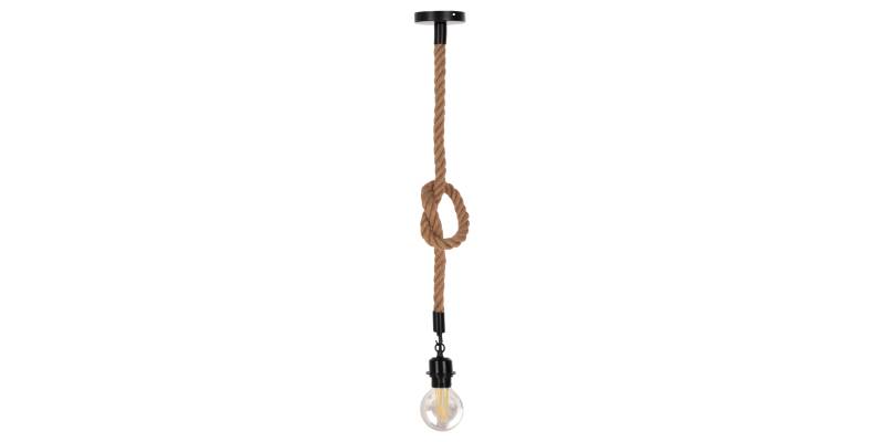 ΦΩΤΙΣΤΙΚΟ ΟΡΟΦΗΣ HM4042 ΣΧΟΙΝΙ 1m ΜΗΚΟΣ ΠΑΧΟΥΣ 1.6cm ΝΤΟΥΙ ΡΟΔΕΛΑΣ Ε27