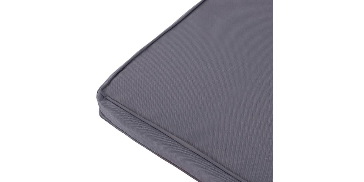 ΜΑΞΙΛΑΡΙ ΞΑΠΛΩΣΤΡΑΣ TEXTILENE 600gr SIFNOS ΓΚΡΙ HM11236.30T 196(117+1+78)x58x9εκ.