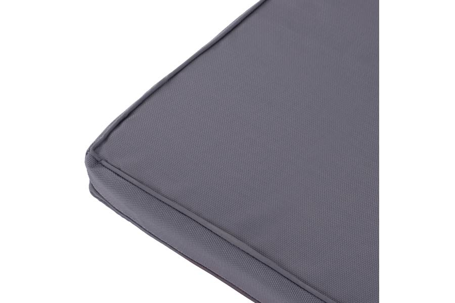 ΜΑΞΙΛΑΡΙ ΞΑΠΛΩΣΤΡΑΣ TEXTILENE 600gr SIFNOS ΓΚΡΙ HM11236.30T 196(117+1+78)x58x9εκ.