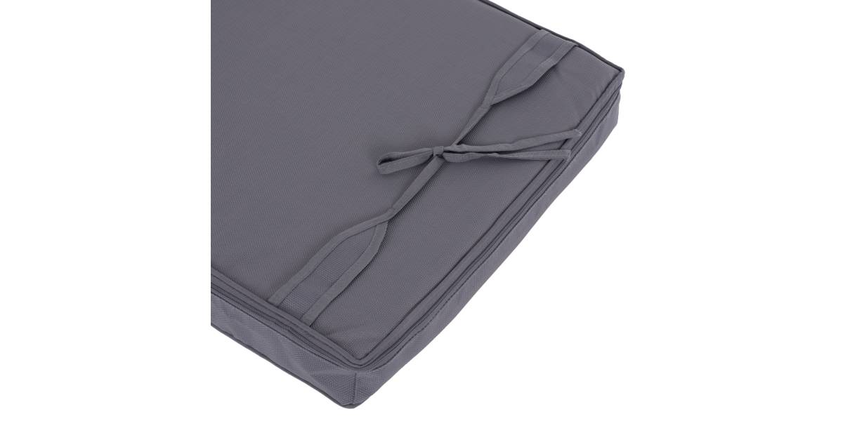 ΜΑΞΙΛΑΡΙ ΞΑΠΛΩΣΤΡΑΣ TEXTILENE 600gr SIFNOS ΓΚΡΙ HM11236.30T 196(117+1+78)x58x9εκ.