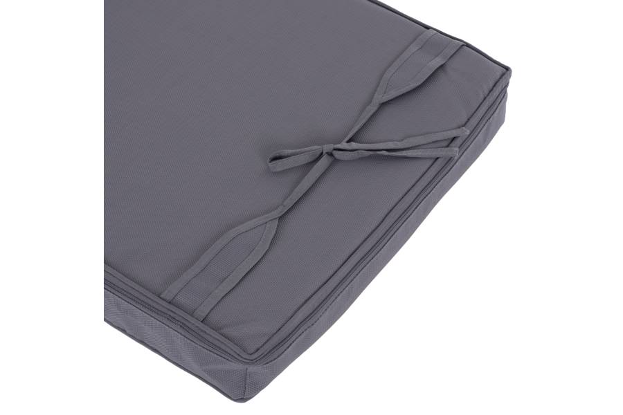 ΜΑΞΙΛΑΡΙ ΞΑΠΛΩΣΤΡΑΣ TEXTILENE 600gr SIFNOS ΓΚΡΙ HM11236.30T 196(117+1+78)x58x9εκ.