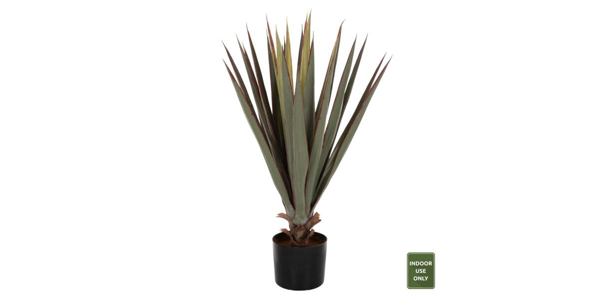 ΔΙΑΚΟΣΜΗΤΙΚΟ ΣΥΝΘΕΤΙΚΟ ΦΥΤΟ HM7985 SISAL AGAVE ΣΕ ΓΛΑΣΤΡΑ Φ13,5x13-76Υεκ.
