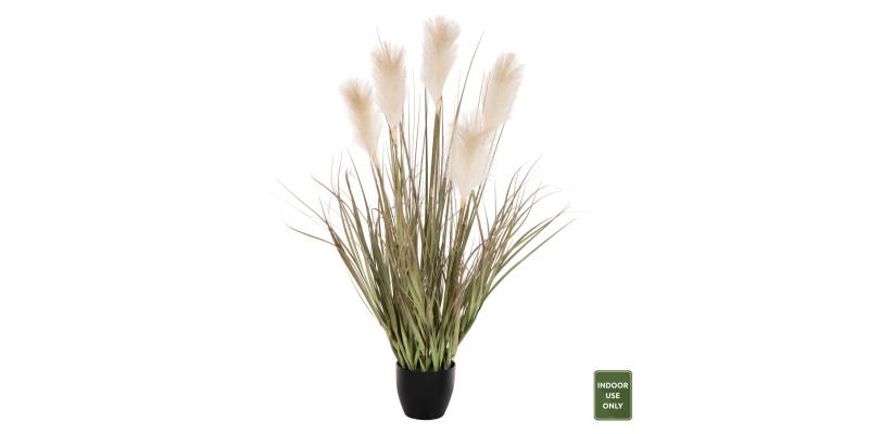ΔΙΑΚΟΣΜΗΤΙΚΟ ΣΥΝΘΕΤΙΚΟ ΦΥΤΟ ΗΜ4014 GRASS + ΦΤΕΡΑ ΣΕ ΓΛΑΣΤΡΑ Φ14,5x12,5-95Yεκ.