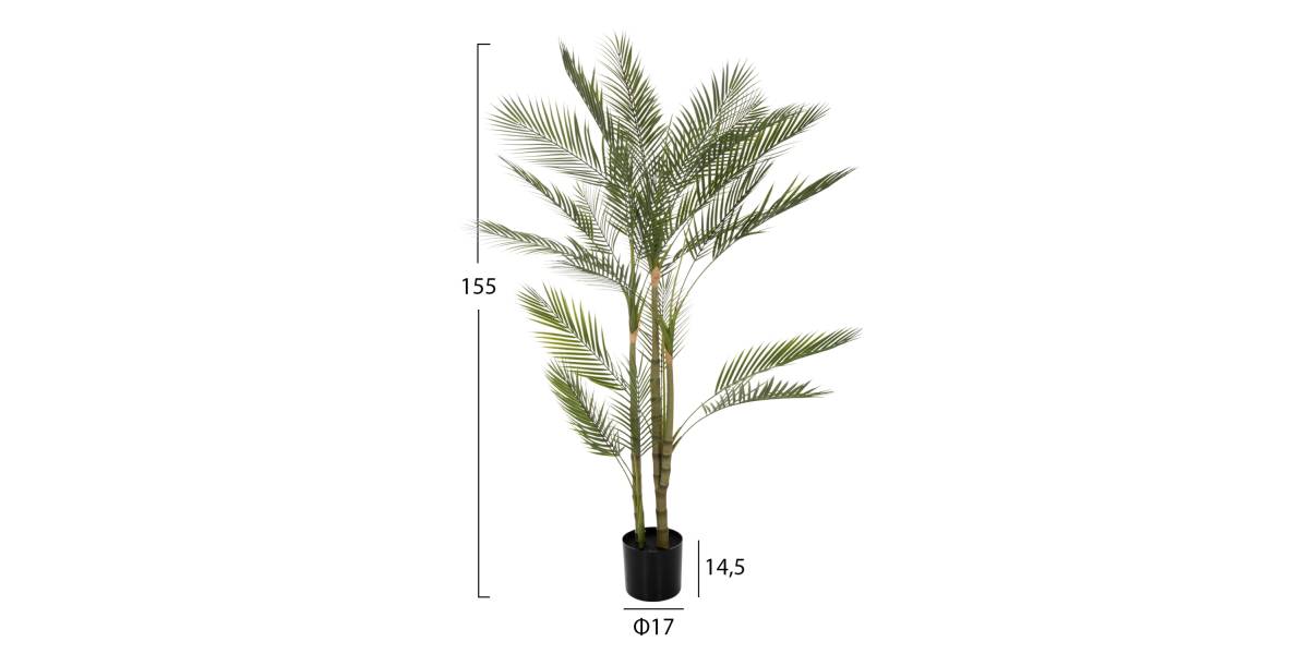 ΔΙΑΚΟΣΜΗΤΙΚΟ ΣΥΝΘΕΤΙΚΟ ΦΥΤΟ HM7970 KWAI TREE ΣΕ ΓΛΑΣΤΡΑ Φ17x14,5-155Υεκ.