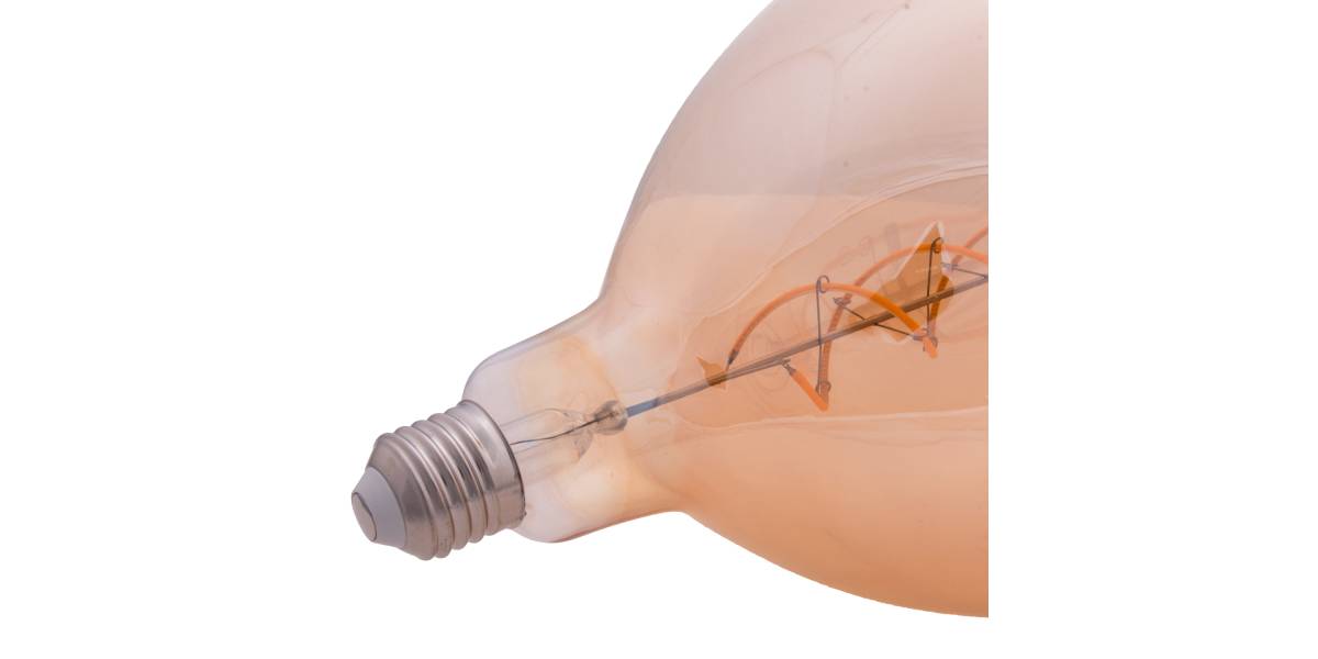 ΛΑΜΠΤΗΡΑΣ LED FILAMENT 8W E27 3000K TEA COLOR DIMMABLE HM4051.02