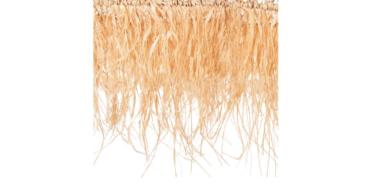 ΦΩΤΙΣΤΙΚΟ ΟΡΟΦΗΣ ΚΡΕΜΑΣΤΟ HM4031 ΙΝΕΣ ΦΟΙΝΙΚΑ & SEAGRASS ΚΡΟΣΙΑ- ΦΥΣΙΚΟ Φ123x65Yεκ.