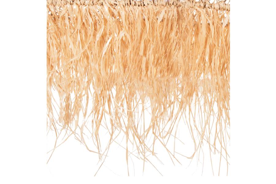 ΦΩΤΙΣΤΙΚΟ ΟΡΟΦΗΣ ΚΡΕΜΑΣΤΟ HM4031 ΙΝΕΣ ΦΟΙΝΙΚΑ & SEAGRASS ΚΡΟΣΙΑ- ΦΥΣΙΚΟ Φ123x65Yεκ.