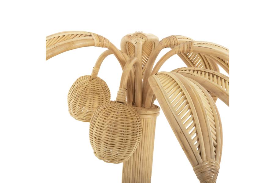 ΔΙΑΚΟΣΜΗΤΙΚΟ ΔΕΝΤΡΟ COCOON HM4319 τ.ΚΟΚΟΦΟΙΝΙΚΑ ΑΠΟ ΦΥΣΙΚΟ RATTAN Φ88x84Υεκ.