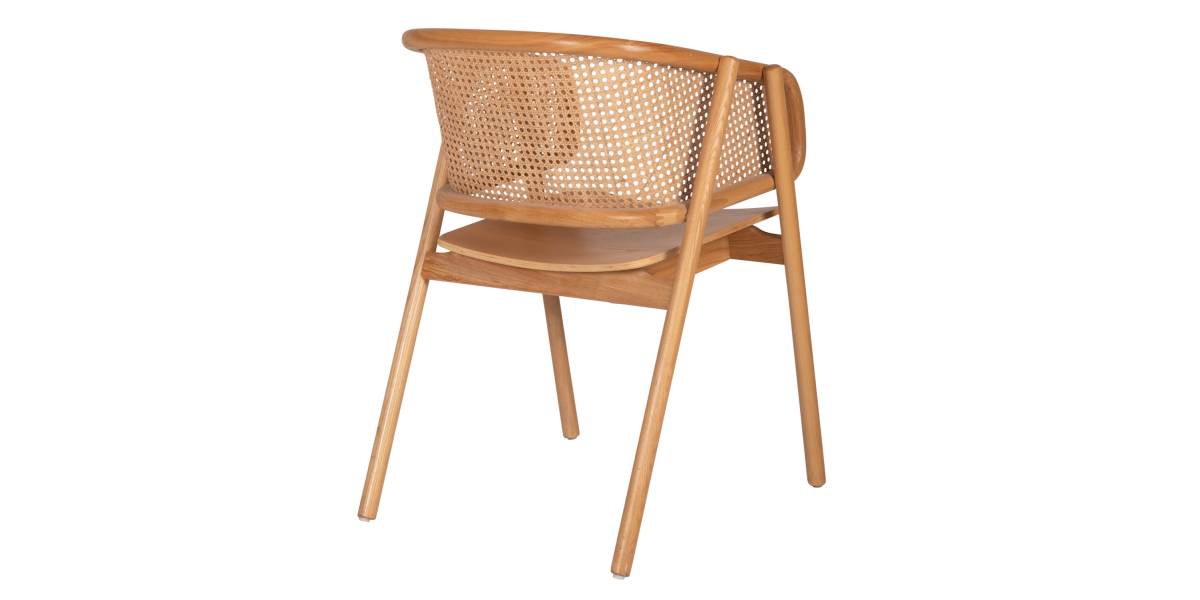 ΠΟΛΥΘΡΟΝΑ KENLEE HM9872 ΦΡΑΞΙΝΟΣ ΚΑΙ ΦΥΣΙΚΟ RATTAN RATTAN ΣΕ ΦΥΣΙΚΟ 57,5x55x81Yεκ.