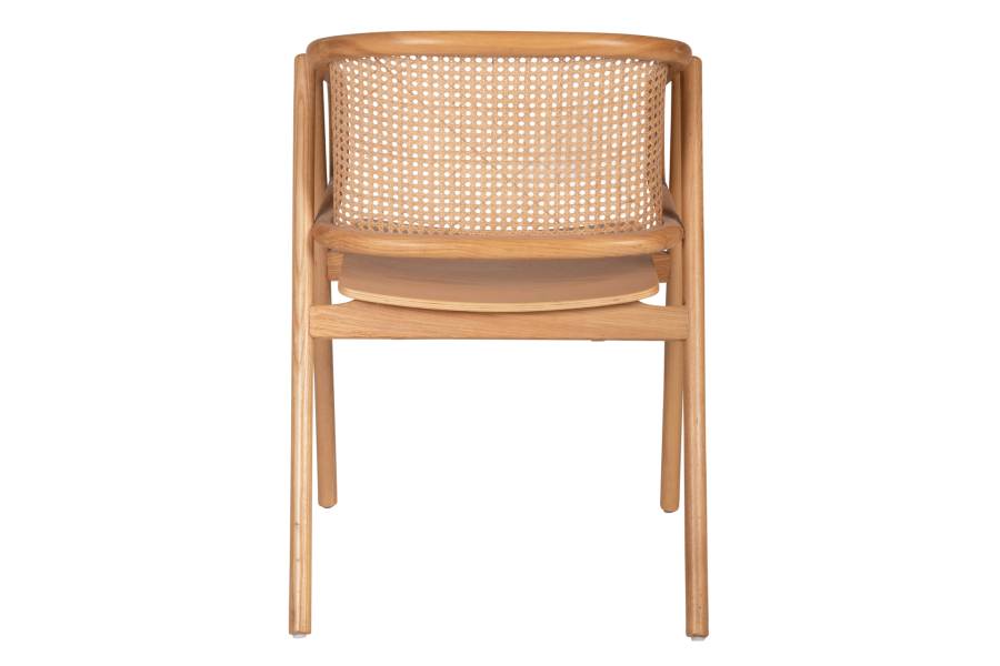 ΠΟΛΥΘΡΟΝΑ KENLEE HM9872 ΦΡΑΞΙΝΟΣ ΚΑΙ ΦΥΣΙΚΟ RATTAN RATTAN ΣΕ ΦΥΣΙΚΟ 57,5x55x81Yεκ.