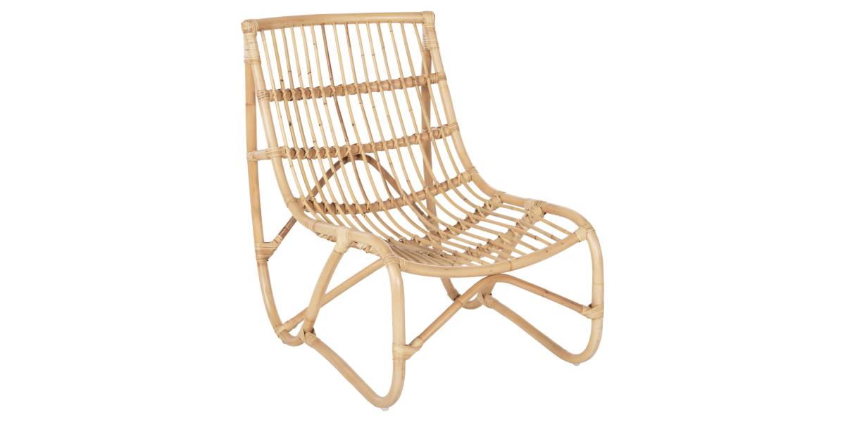 ΠΟΛΥΘΡΟΝΑ GRINN HM9815.01 ΡΑΒΔΟΙ RATTAN ΣΕ ΦΥΣΙΚΟ 56,5x73,5x79,5Υ εκ.