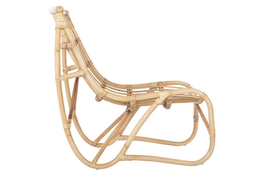 ΠΟΛΥΘΡΟΝΑ GRINN HM9815.01 ΡΑΒΔΟΙ RATTAN ΣΕ ΦΥΣΙΚΟ 56,5x73,5x79,5Υ εκ.
