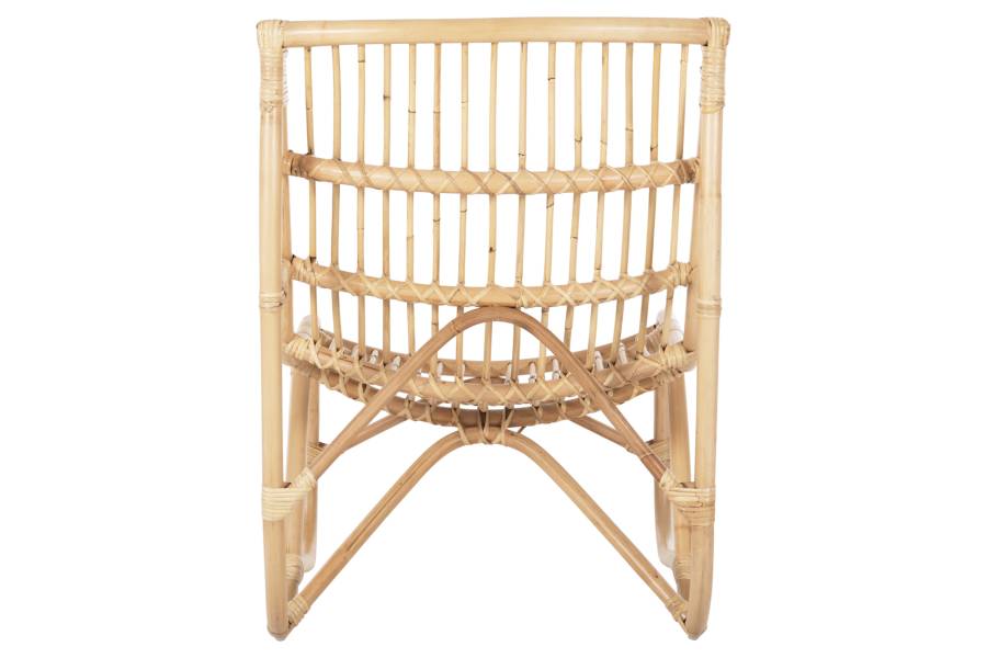 ΠΟΛΥΘΡΟΝΑ GRINN HM9815.01 ΡΑΒΔΟΙ RATTAN ΣΕ ΦΥΣΙΚΟ 56,5x73,5x79,5Υ εκ.