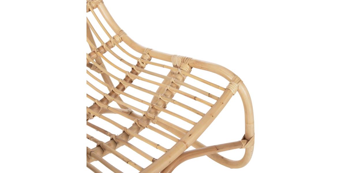 ΠΟΛΥΘΡΟΝΑ GRINN HM9815.01 ΡΑΒΔΟΙ RATTAN ΣΕ ΦΥΣΙΚΟ 56,5x73,5x79,5Υ εκ.