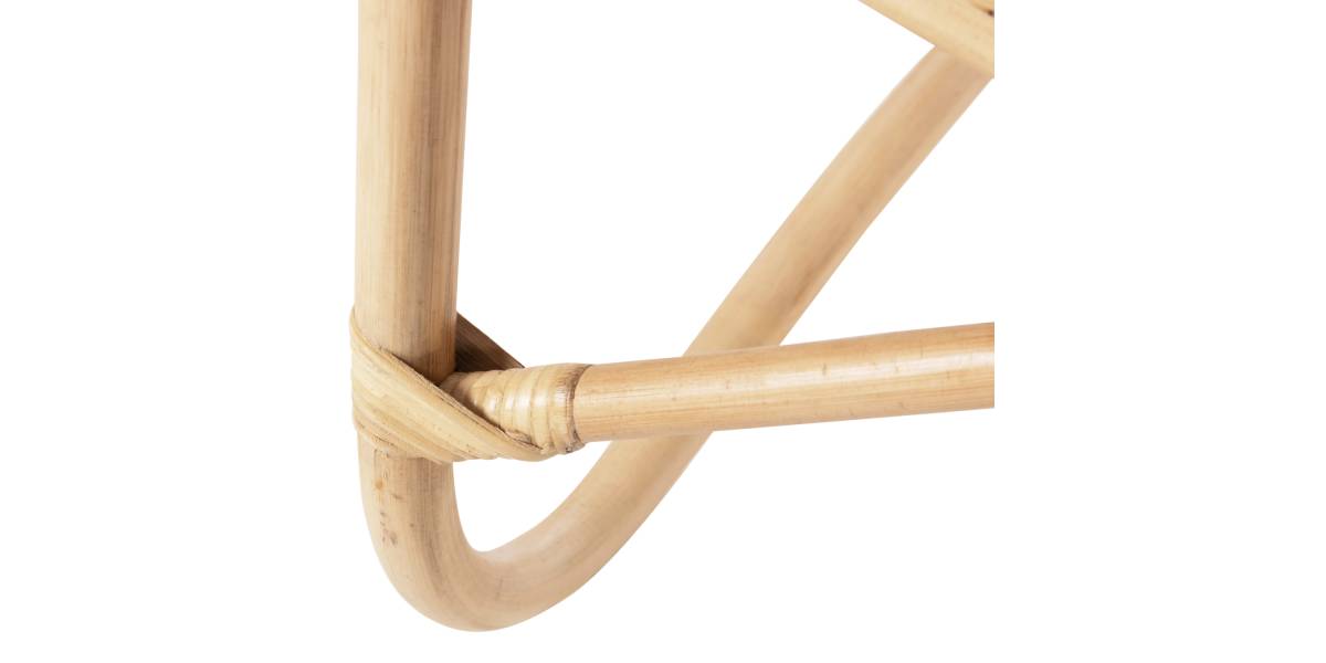 ΠΟΛΥΘΡΟΝΑ GRINN HM9815.01 ΡΑΒΔΟΙ RATTAN ΣΕ ΦΥΣΙΚΟ 56,5x73,5x79,5Υ εκ.