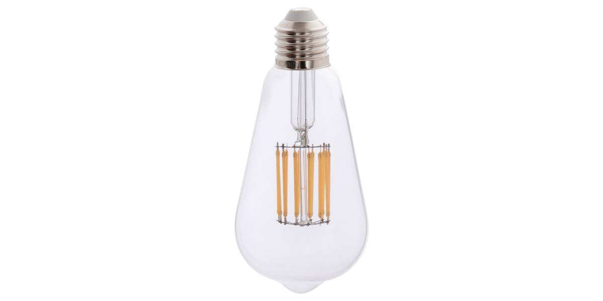 ΛΑΜΠΤΗΡΑΣ HM4189.01 LED FILAMENT 12W E27 3000K ΔΙΑΦΑΝΟΣ