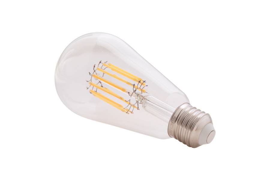 ΛΑΜΠΤΗΡΑΣ HM4189.01 LED FILAMENT 12W E27 3000K ΔΙΑΦΑΝΟΣ
